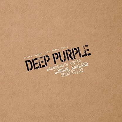 Deep Purple - Live In London 2002 [Disco de Vinil]