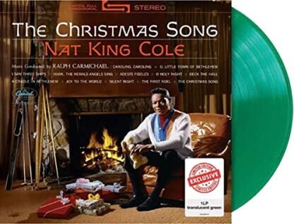 Nat King Cole - The Christmas Song - Exclusive Limited Edition Transparent Green Colored Vinyl LP