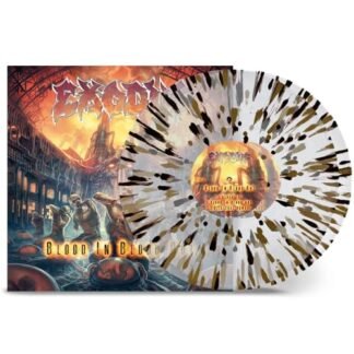 Exodus - Blood in Blood Out (10th Anniversary) Clear Gold Black Splatter