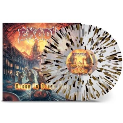 Exodus - Blood in Blood Out (10th Anniversary) Clear Gold Black Splatter