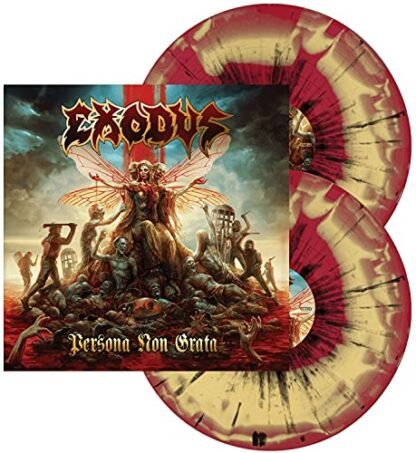 Exodus - Persona Non Grata (Red & Mustard w/ Black Splatter Vinyl) [Disco de Vinil]