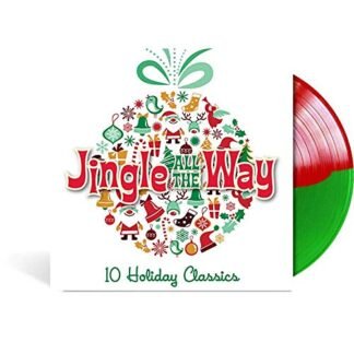 Burl Ives - Jingle All The Way (10 Holiday Classics) - Exclusive Limited Edition Red & Green Split Colored Vinyl LP