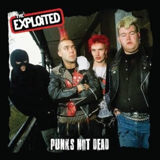 The Exploited - Punk's Not Dead - Red/black Splatter