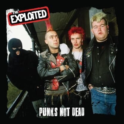 The Exploited - Punk's Not Dead - Red/black Splatter