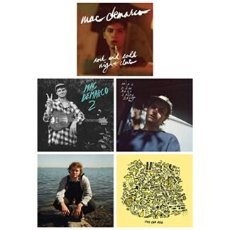 Mac Demarco - Mac Demarco: Complete Studio Album Discography 12", 33rpm Vinyl Record Collection (Rock And Roll Night Club / 2 / Salad Days / Another One / This Old Dog) - Includes Digital Album Download Cards!