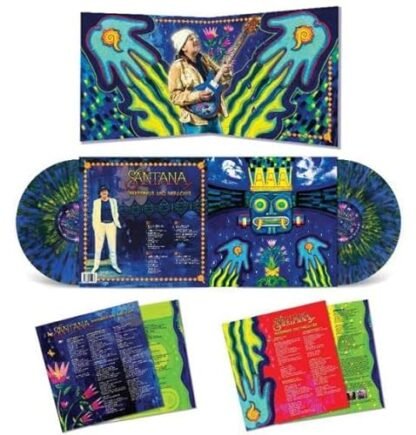Santana - Blessings And Miracles - Exclusive Limited Edition Yellow & Blue Splatter Colored Vinyl 2LP