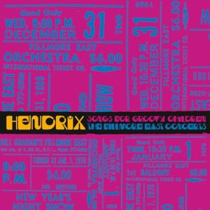 Jimi Hendrix - Songs For Groovy Children: The Fillmore East Concerts [VINYL]