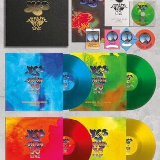 Yes - Union 30 Live (Ltd Ed 180gm Colored 4 LP + DVD) [Import] (Oversize Item Split, Boxed Set, 180 Gram Vinyl, Colored Vinyl, With DVD)
