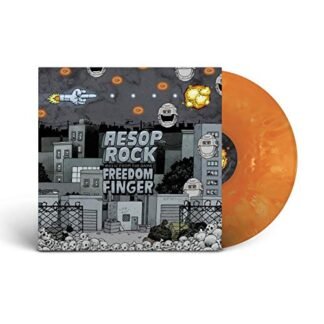 Aesop Rock - FREEDOM FINGER (MUSIC FROM THE GAME) (ORANGE 25cm )