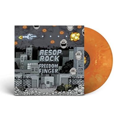 Aesop Rock - FREEDOM FINGER (MUSIC FROM THE GAME) (ORANGE 25cm )