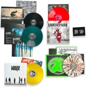 Linkin Park - Linkin Park Vinyl "Color Phenomenon" Collection : Meteora / Lost Demos (Blue) / Minutes To Midnight (Yellow) / Hybrid Theory (Red) / Papercuts (White Splatter) / + Including Bonus Art Card