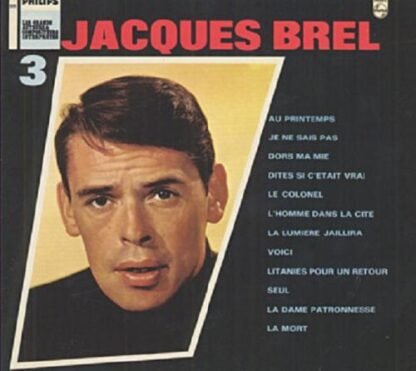Jacques Brel - 1954-1961, Vol. 3 [Vinyl] [Disco de Vinil]