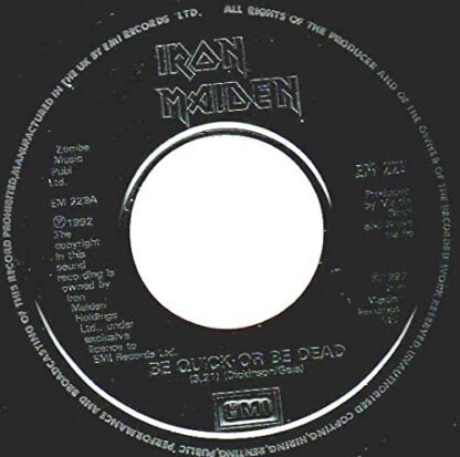 Iron Maiden - Be Quick Or Be Dead