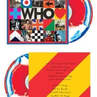 The Who - Who - Exclusive Limited Edition Red White Blue Marble Colored 180 Gram Vinyl LP (Only 3000 Copies Pressed Worldwide)
