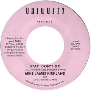 Mike James / Cold Diamond / Mink Kirkland - Stay, Don't Go [Disco de Vinil]