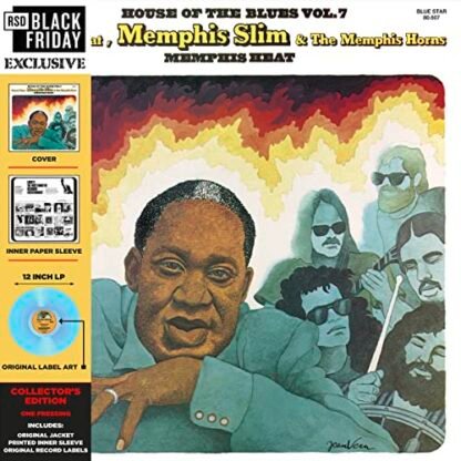 Memphis Slim The Memphis Horns Canned Heat - Memphis Heat (Turquoise Vinyl) [VINYL]