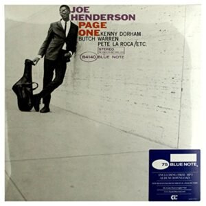 Joe Henderson - Page One [Disco de Vinil]