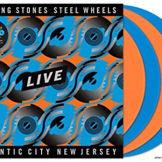 The Rolling Stones - Steel Wheels Live (Live From Atlantic City, NJ, 1989) [4LP [Tangerine/Sky Blue] [Disco de Vinil]