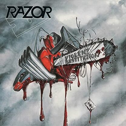 Razor - Violent Restitution - Splatter [Vinyl] Razor