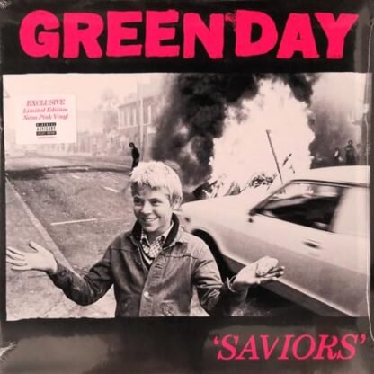 Green Day - Saviors - Limited Neon Pink Colored Vinyl