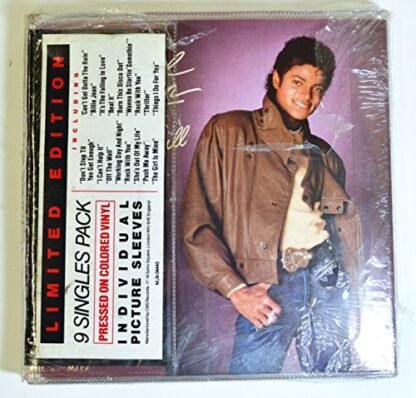 Michael Jackson - Michael Jackson; 9 Singles Pack: [ All Pressed on Colored Vinyl ] { All with Picture Sleeves }