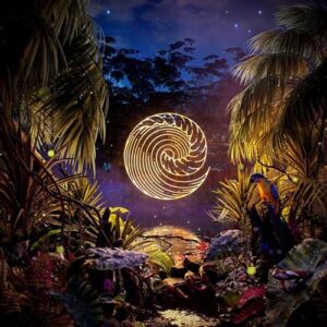 Waves Rush In - UNDER THE STATIC (PURPLE GALAXY COLOURED DELUXE VINYL)