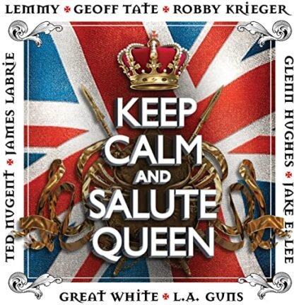 Various Artists - KEEP CALM & SALUTE QUEEN (RED/WHITE VINYL)