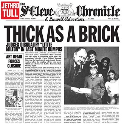 Jethro Tull - Thick As A Brick [Disco de Vinil]