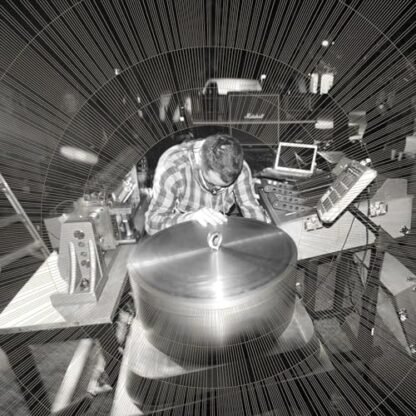 Author & Punisher - DRONE MACHINES (CUSTOM PINWHEEL WITH SPLATTER VINYL/2LP)