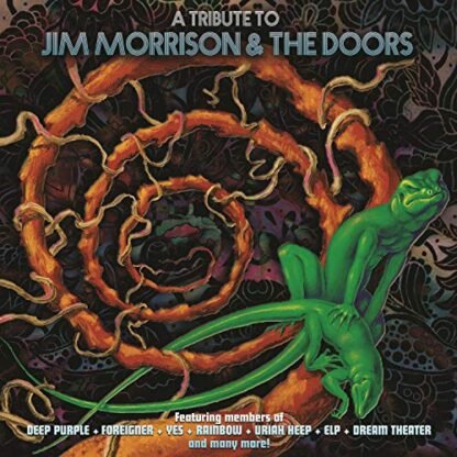 Various Artists - TRIBUTE TO JIM MORRISON & THE DOORS (RED/BLACK VINYL)