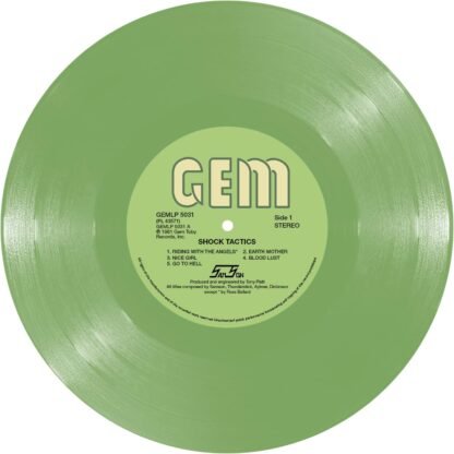 Samson - Shock Tactics (Coke Bottle Green) (Colored Vinyl, Green) - Imagem 5