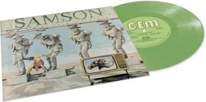 Samson - Shock Tactics (Coke Bottle Green) (Colored Vinyl, Green) - Imagem 13