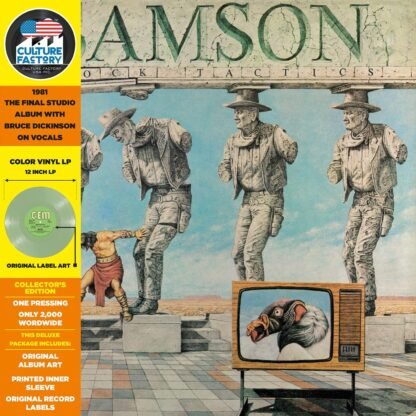 Samson - Shock Tactics (Coke Bottle Green) (Colored Vinyl, Green) - Imagem 10