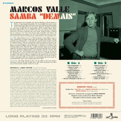 Marcos Valle - SAMBA DEMAIS (LIMITED EDITION) - Imagem 4