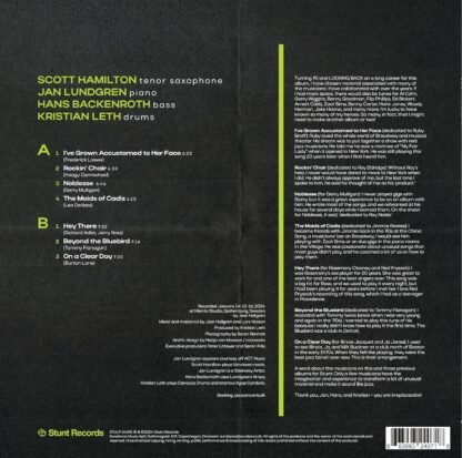 Scott Hamilton  - Looking Back (180 Gram Black Vinyl) - Imagem 2