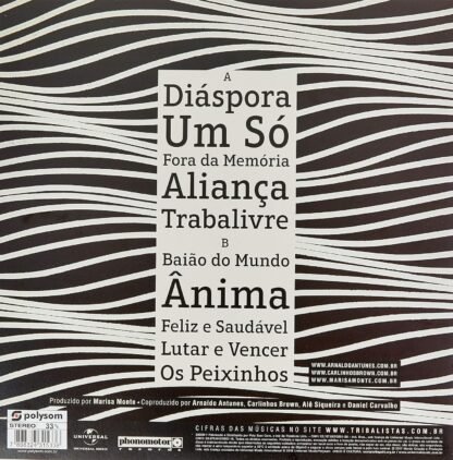 Tribalistas - Tribalistas 2 (2017)- Série Clássicos Em Vinil [Disco de Vinil] - Imagem 2