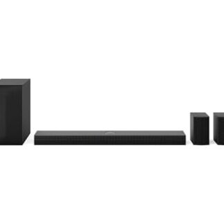 LG Home Theater SoundBar S70TR– Dolby Atmos, 500W RMS, 5.1.1 Canais, DTS X, Caixas Traseiras, AI Sound Pro, WOW Sinergy, Bluetooth 5.1, HDMI (Equipamentos)