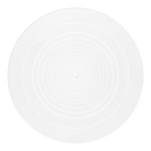 Tapete de prato para toca-discos, tapete giratório de silicone de 30 cm de diâmetro, antiestático, antiderrapante, toca-discos, tapete LP para acessórios de substituição de tapete de disco de vinil (Equipamentos)