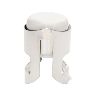 Mimo Style Tampa Para Champagne, Feito de Aço Inoxidável, ABS e Silicone. Resistente e Durável Ajuda a Conservar o Espumante Após Aberto Por até Uma Semana de um Modo Simples e Fácil