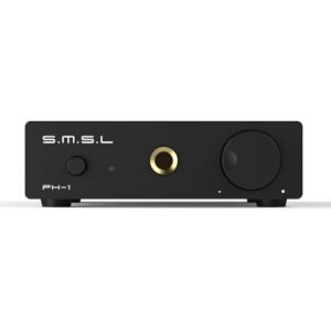 Pré-amplificador SMSL PH-1 Hi-Fi Phono com suporte MM/MC, DAC USB embutido para reprodução de vinil, qualidade de som audiófilo (Equipamentos)