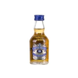 Chivas Whisky Miniatura Chivas Regal 18 Years Sabor 50Ml