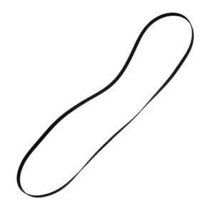 Mikikit Phono Cinto de reposição para toca-discos Audio-Technica At-lp60x Cinto de vinil Player Cinto fonógrafo VCR At-lp60xbt Gravador Cinto de substituição faixa preta Cassete de borracha plana (Equipamentos)