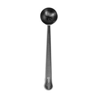 Giói Cafés Especiais - Colher Medidora com Clipe para Café, 17,5 cm, Aço Inoxidável.