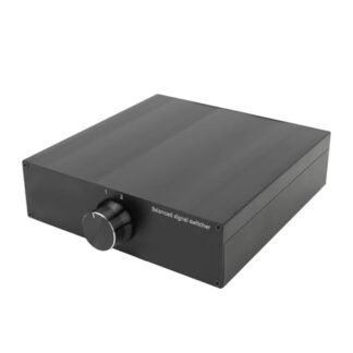 Phefop Seletor DE SOM DE Equilíbrio XLR para 2 -CACO -CANAL RESTEIO, CUMPELA DE SOM SEM PERDIDA 2 EM 1 Caixa DE Saída para o Amplificador DE Potência DE Rádio DE DVD CD, para a casa: Liga DE (Equipamentos)