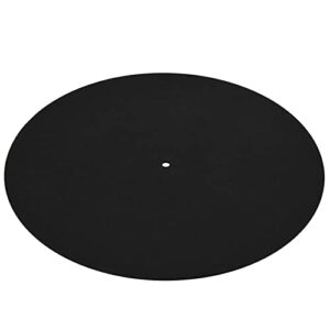 Tapete giratório ultrafino QANYEGN, tapete plano para discos, tapete para toca-discos domésticos (Equipamentos)