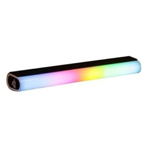 Soundbar Bluetooth com RGB, Suporte de Parede, Rádio FM, Entrada P2, USB, SD, Compatível com TV, PC, Notebook