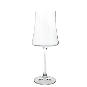 Jogo de 6 tacas para vinho tinto Xtra em cristal ecologico 460ml A24cm