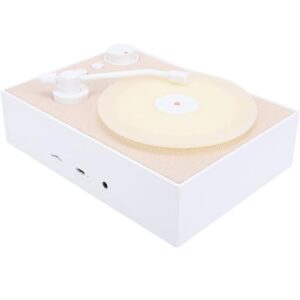 Caixa de Som Sem Fio com Difusor, Formato Toca-discos, 5W, 22 x 17 x 8 cm (Equipamentos)