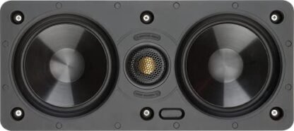 Monitor Audio Caixa acústica trimless W150 Lcr de embutir em gesso arandela Home Theater (un)