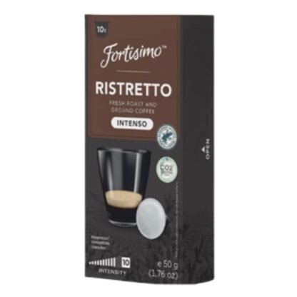 Cápsulas de Café, Ristretto Intenso, Compatível com a Máquina Nespresso, Contém 10 Cápsulas